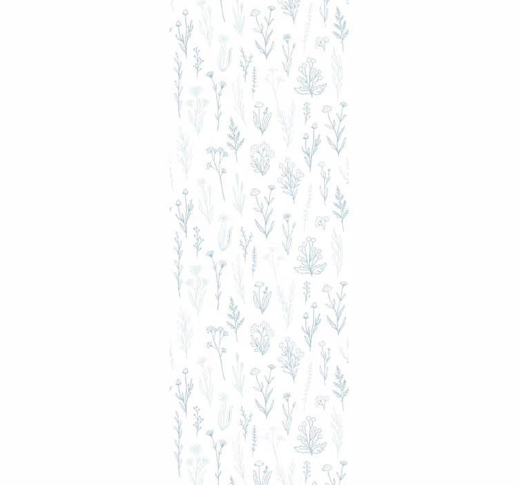 Carta da parati floreale flora botanica - TenStickers