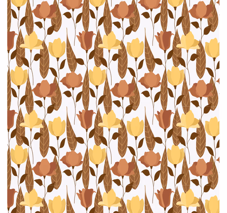 Carta da parati floreale esposizione floreale - TenStickers