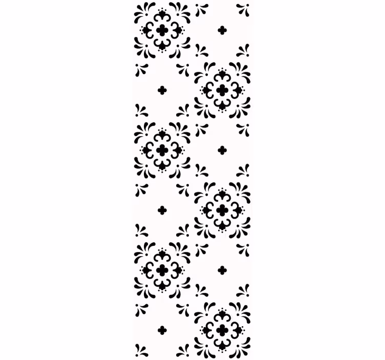 Carta da parati floreale ornamento floreale - TenStickers