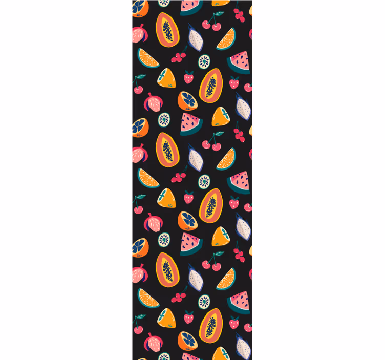 carta da parati cucina modelli fruttati - TenStickers
