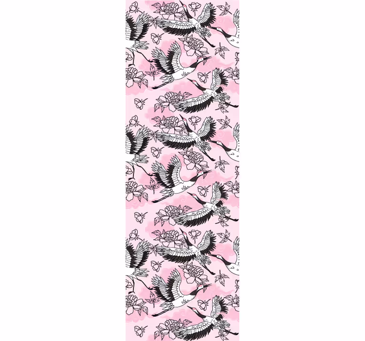 Carta da parati animali modello di volo della farfalla - TenStickers