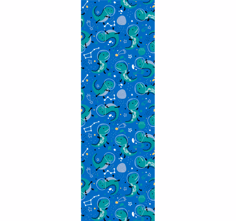 Carta da parati Dinosauri costellazione di dinosauri - TenStickers