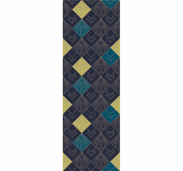 Carta da parati geometrica decorazioni a motivi geometrici - TenStickers