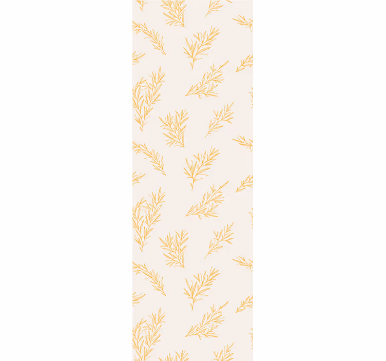 Carta da parati floreale motivo fogliame botanico - TenStickers