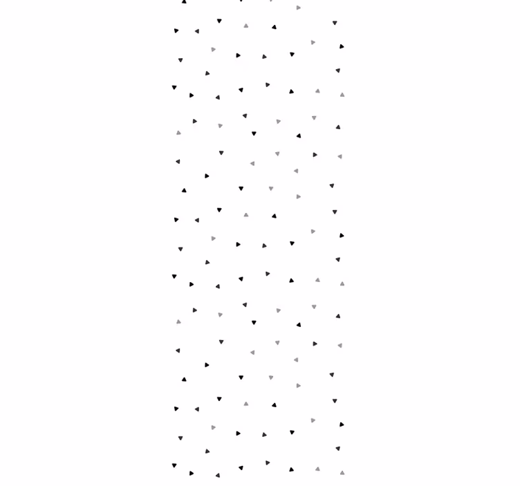 Carta da parati geometrica triangoli sparsi - TenStickers