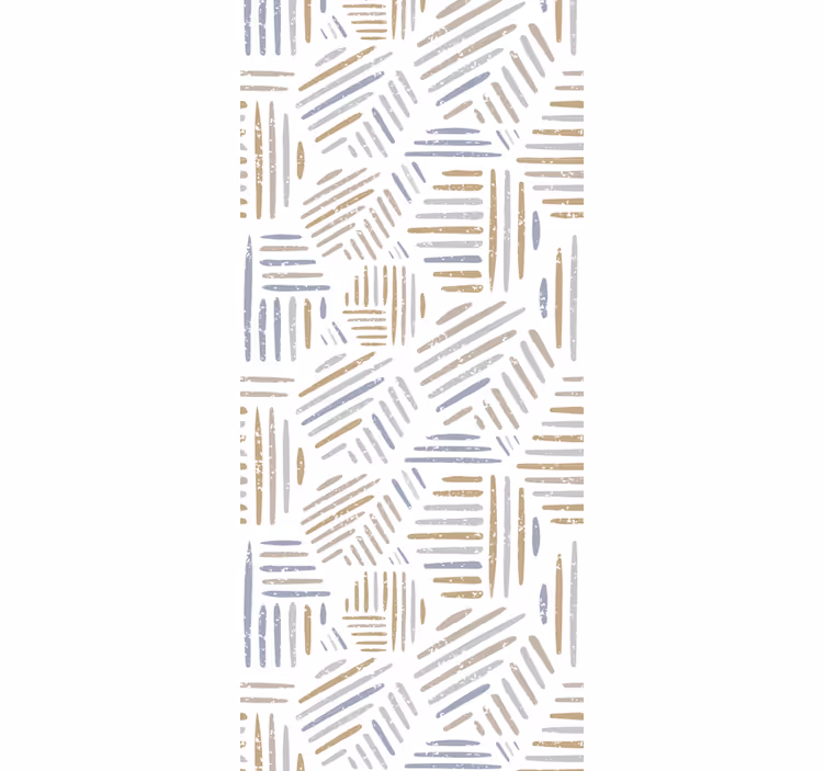 Carta da parati geometrica modello lineare astratto - TenStickers