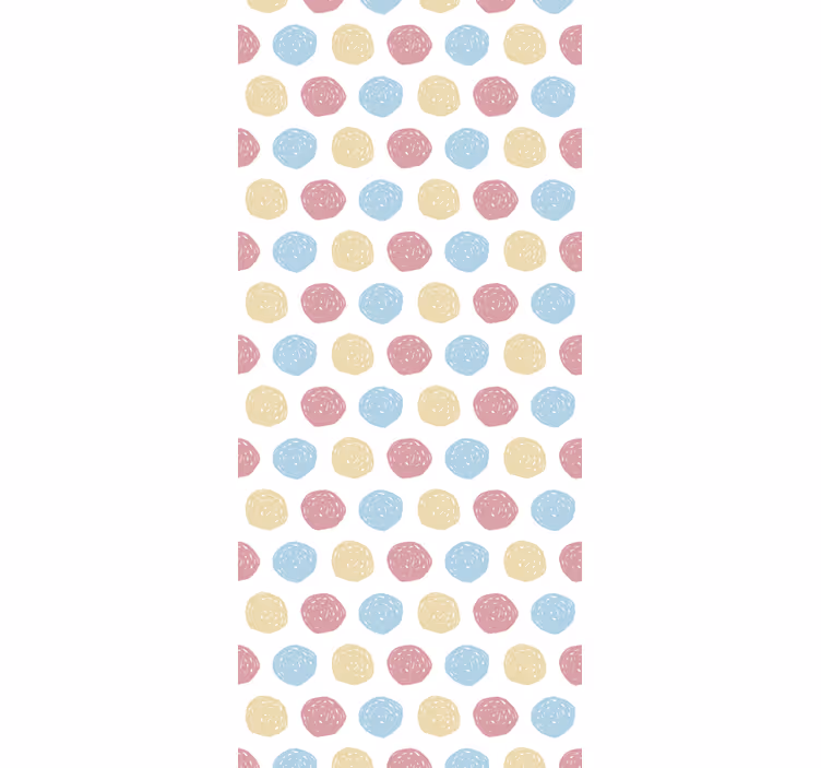 Carta da parati pois motivo a pois - TenStickers
