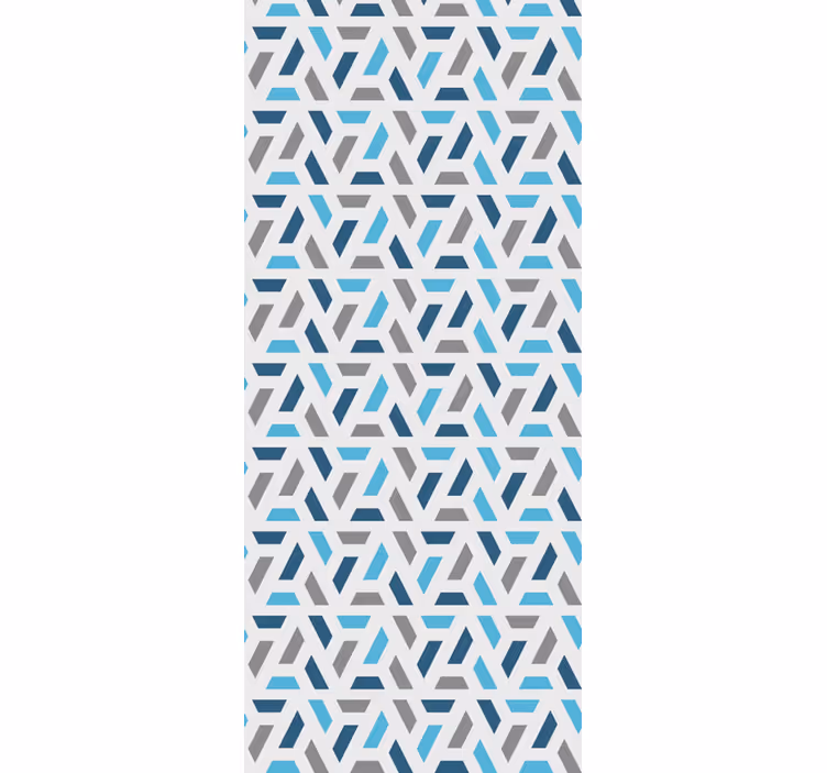 Carta da parati geometrica modelli astratti ad incastro - TenStickers
