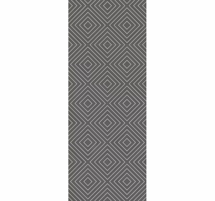 Carta da parati geometrica diamante geometrico - TenStickers