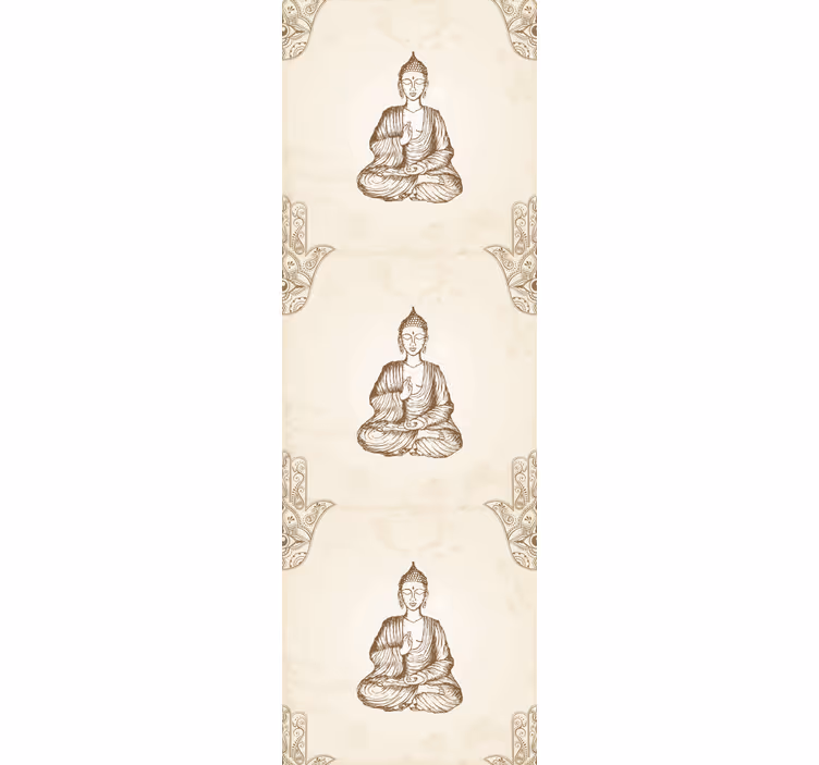 Carta da parati soggiorno motivo buddha - TenStickers