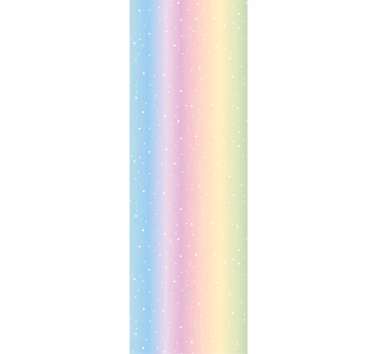 Carta da parati stelle gradiente stellato pastello - TenStickers