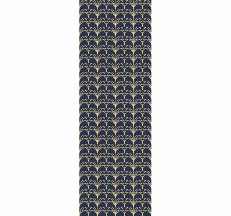Carta da parati geometrica archi art deco - TenStickers