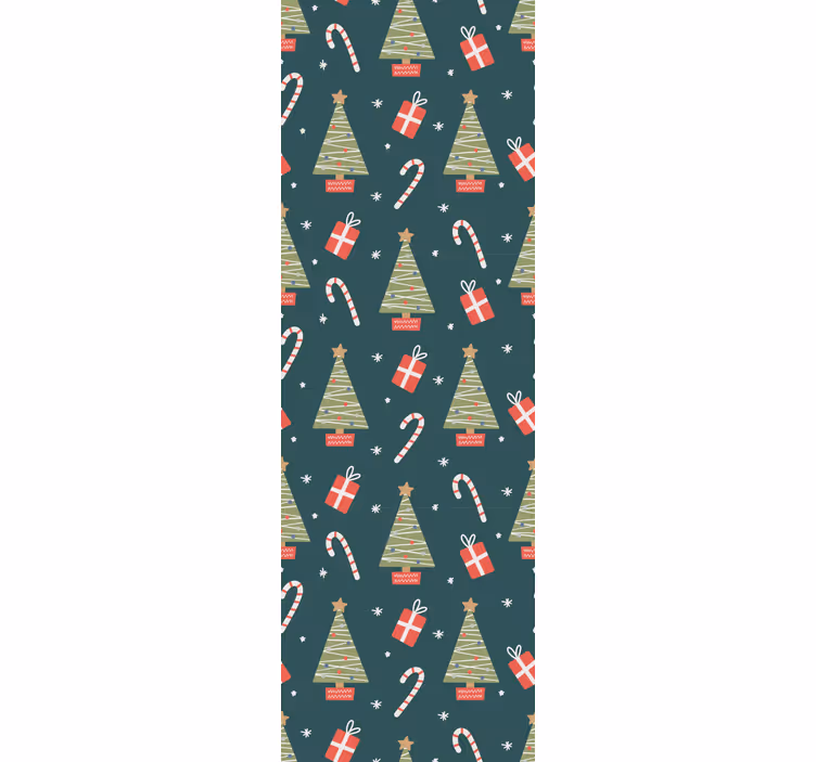 Carta da parati natalizia decorazioni per le feste - TenStickers
