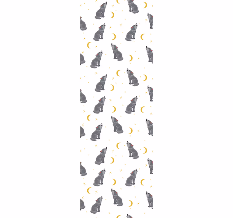 carta da parati cani modello celeste canino - TenStickers