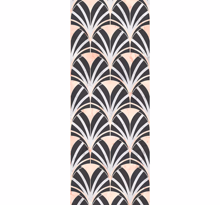 Carta da parati ornamentale ventilatore art déco - TenStickers