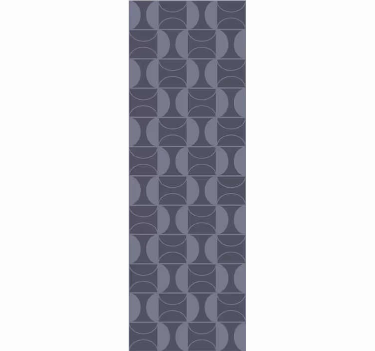 Carta da parati geometrica forme curve moderne - TenStickers
