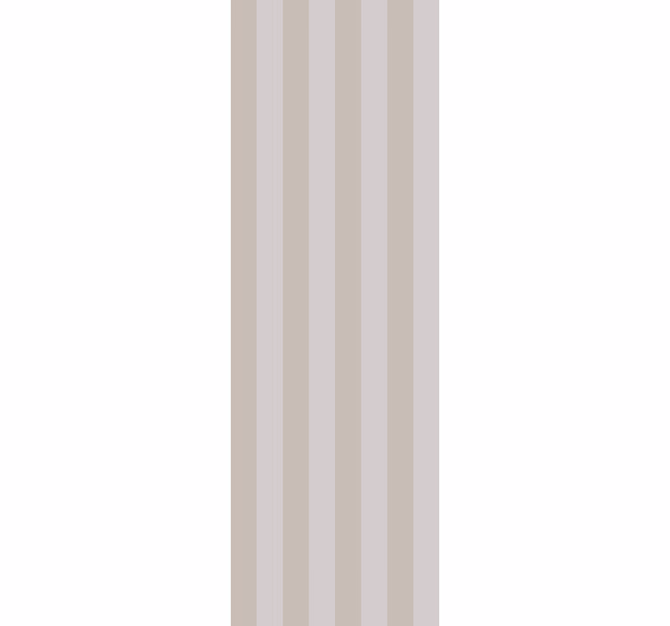 Carta da parati a righe verticali eleganti tonalità beige - TenStickers