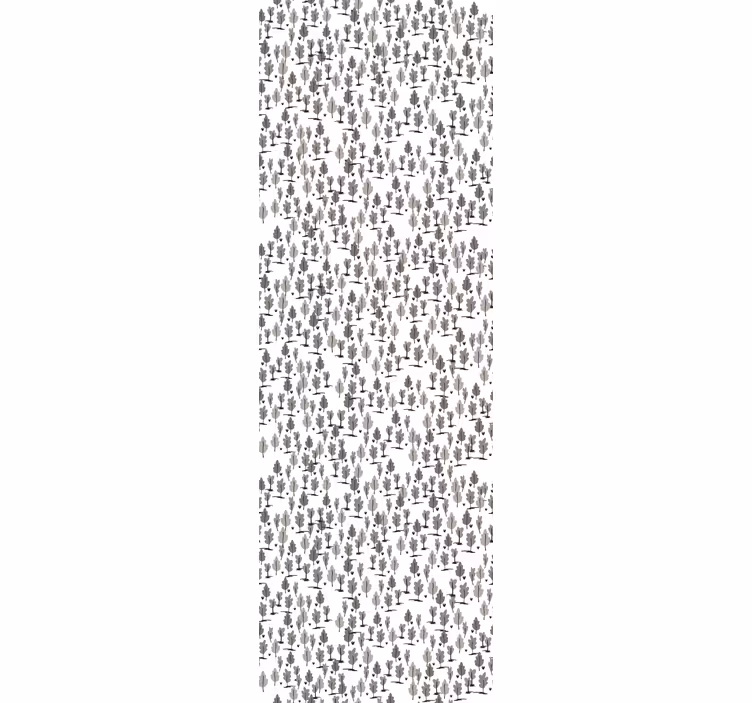 Carta da parati alberi piccoli alberi stile parente - TenStickers
