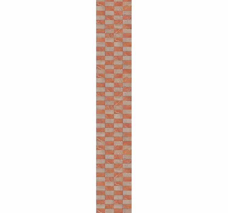 carta da parati cucina piastrelle beige geometriche - TenStickers