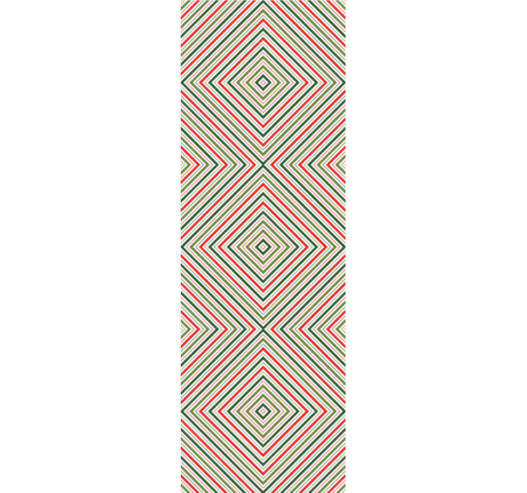 Carta da parati natalizia piazze festive - TenStickers