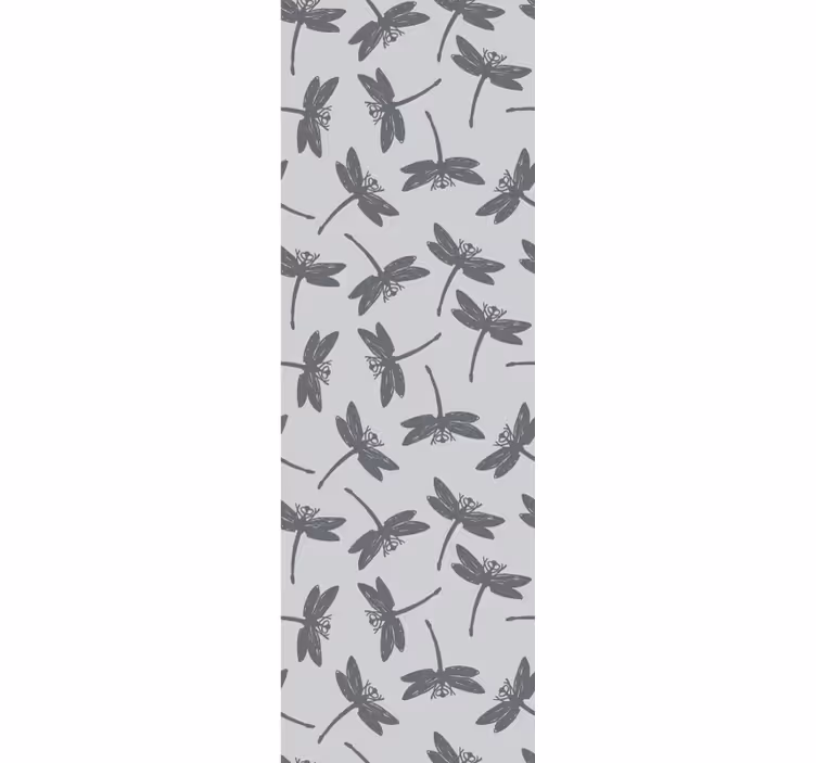 Carta da parati animali modello libellula - TenStickers