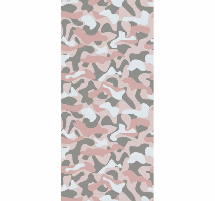 Carta da parati zebrata zebra mimetica - TenStickers