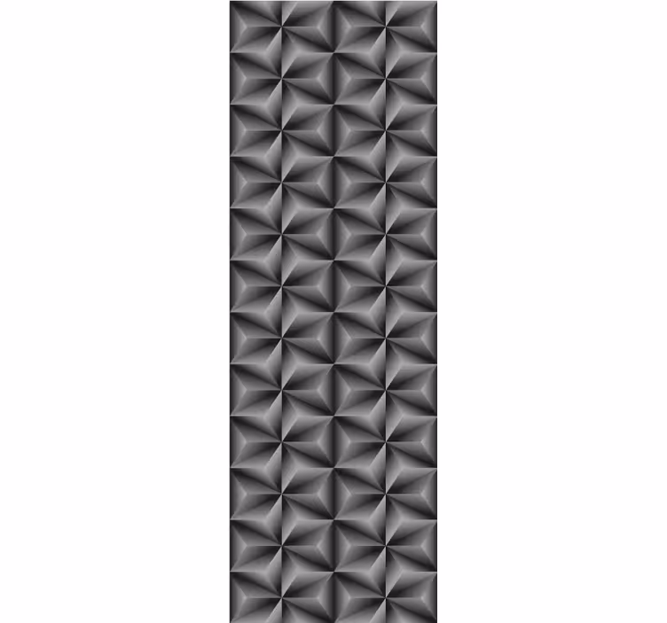 Carta da parati stile industriale motivo a trama geometrica - TenStickers
