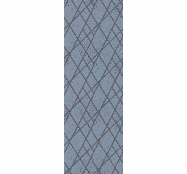 Carta da parati geometrica disegno a motivo a diamante - TenStickers