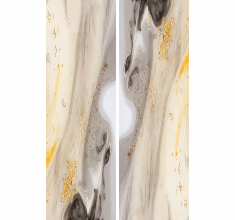 Carta da parati effetto marmo elegante design grigio - TenStickers