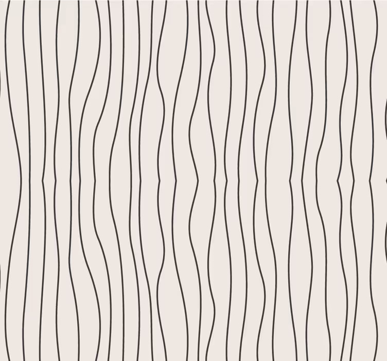 Carta da parati verticale linee nordiche - TenStickers