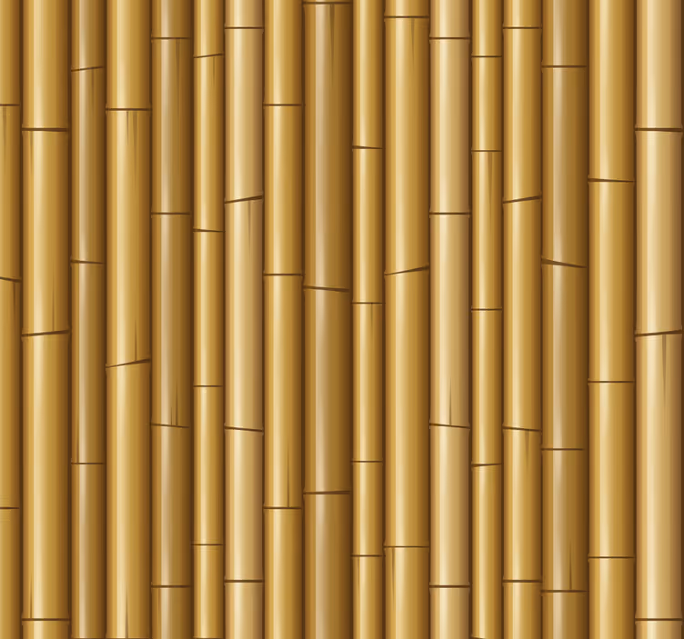 Carta da parati stile bambù - TenStickers