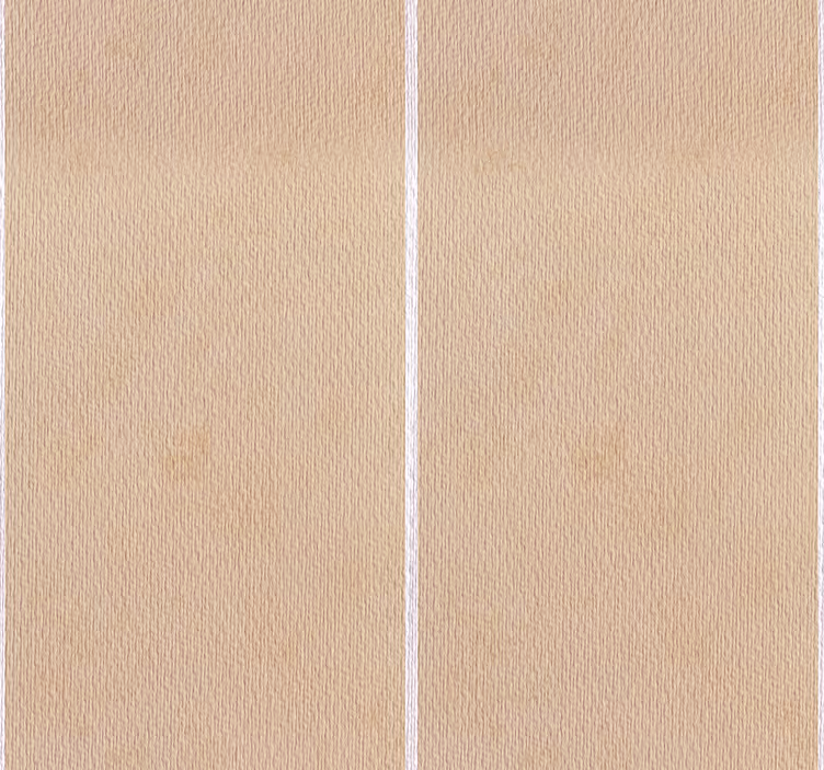 Carta da parati testata letto strisce larghe colore beige - TenStickers
