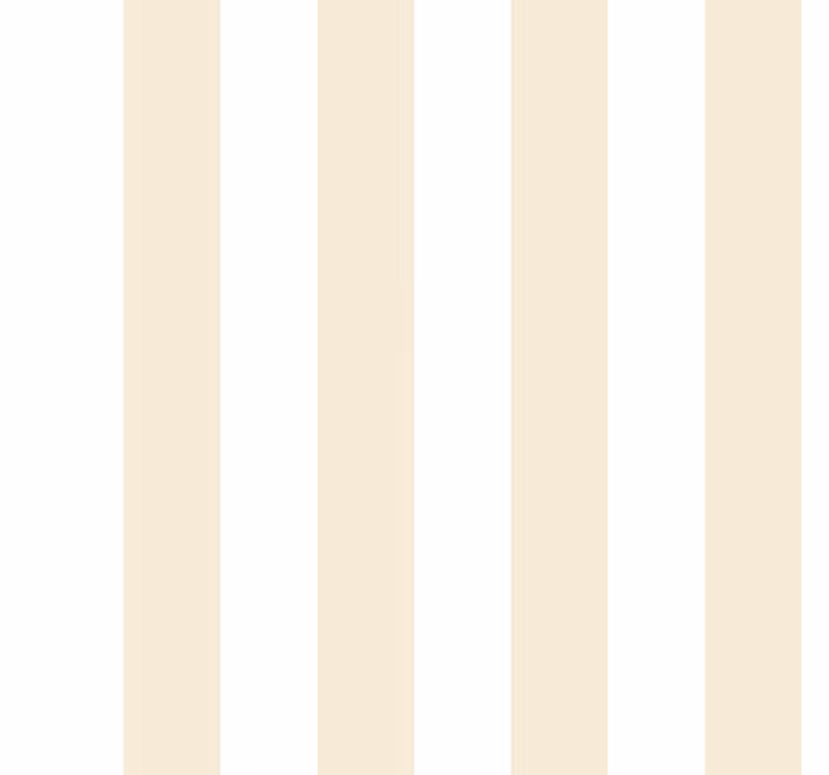 Carta da parati a righe verticali colore beige - TenStickers