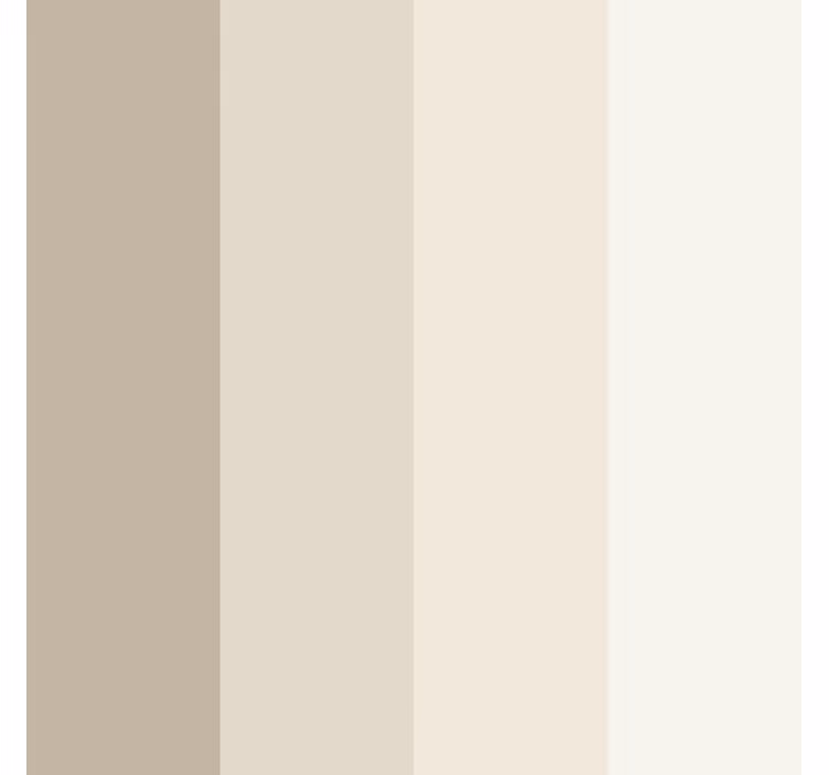 Carta da parati a righe verticali sfumature beige - TenStickers