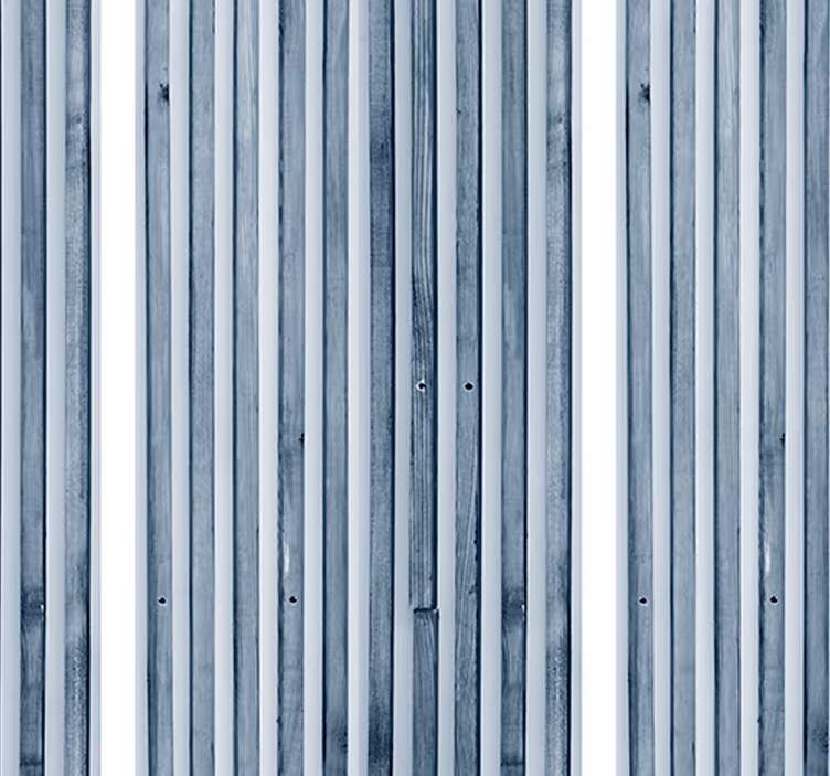 Carta da parati effetto legno assi di legno verticali - TenStickers