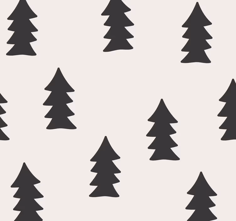 Carta da parati natura modello alberi - TenStickers