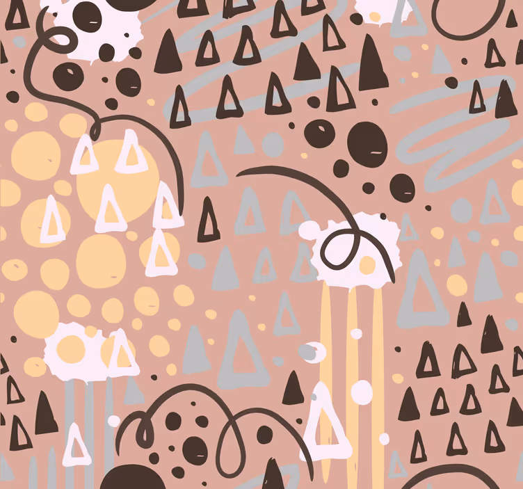 Carta da parati bambini Pennarelli e disegni - TenStickers