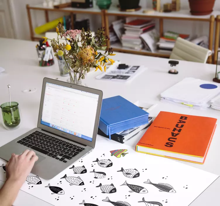 Tappetino mouse originale Controflusso - TenStickers