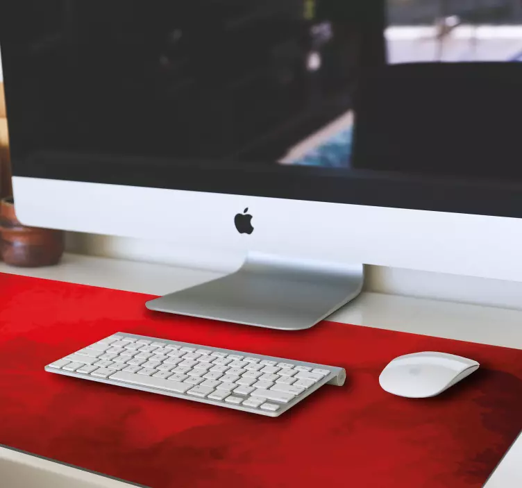 Tappetino mouse originale Rosso - TenStickers