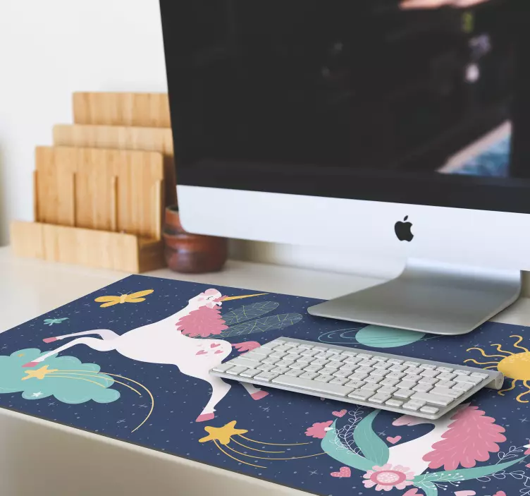 Tappetino mouse originale Unicorni - TenStickers