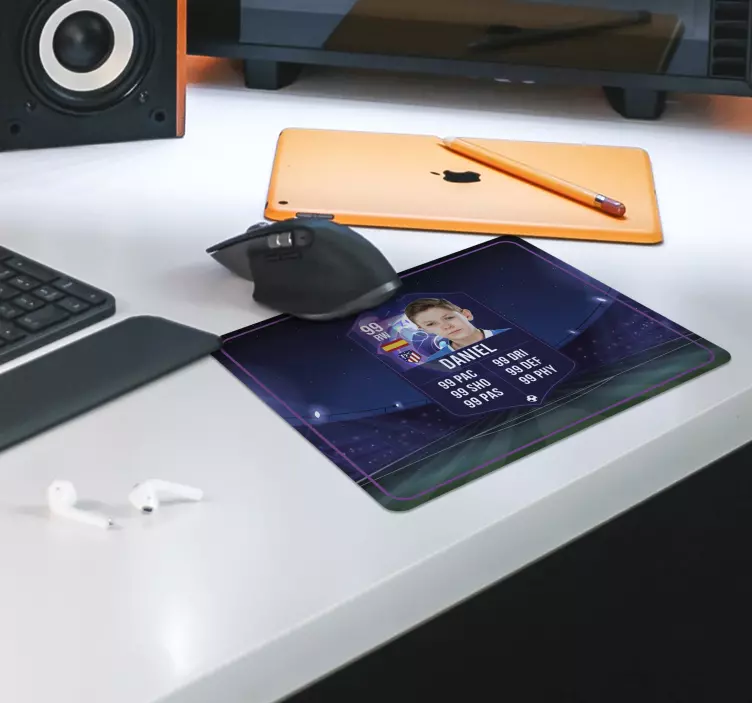 Poggiapolso mouse gaming carta del giocatore - TenStickers