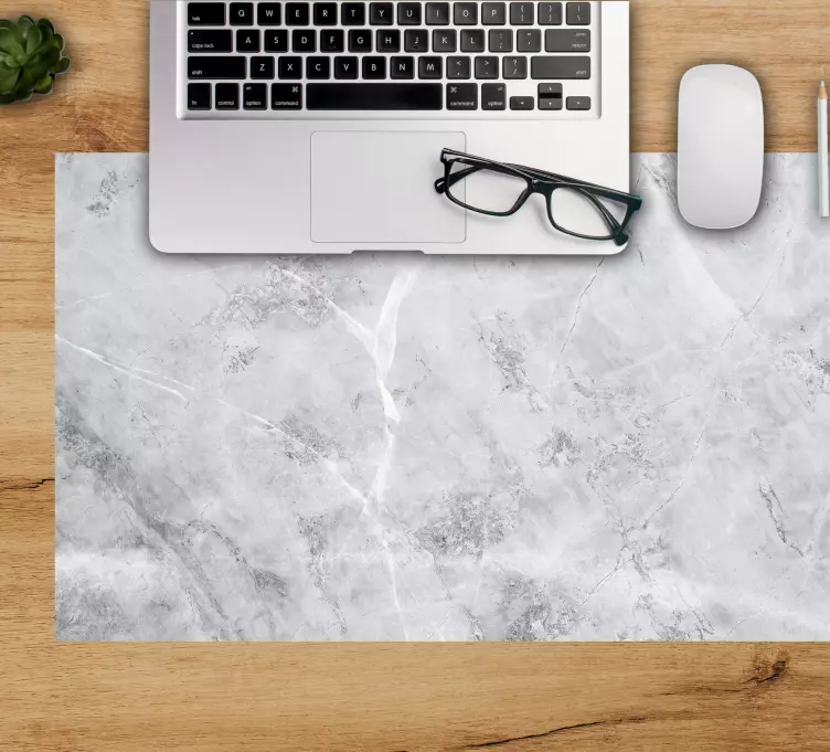 Tappetino mouse con motivi e texture effetto marmo - TenStickers