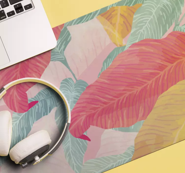 Tappetino mouse con motivi e texture Fiori - TenStickers