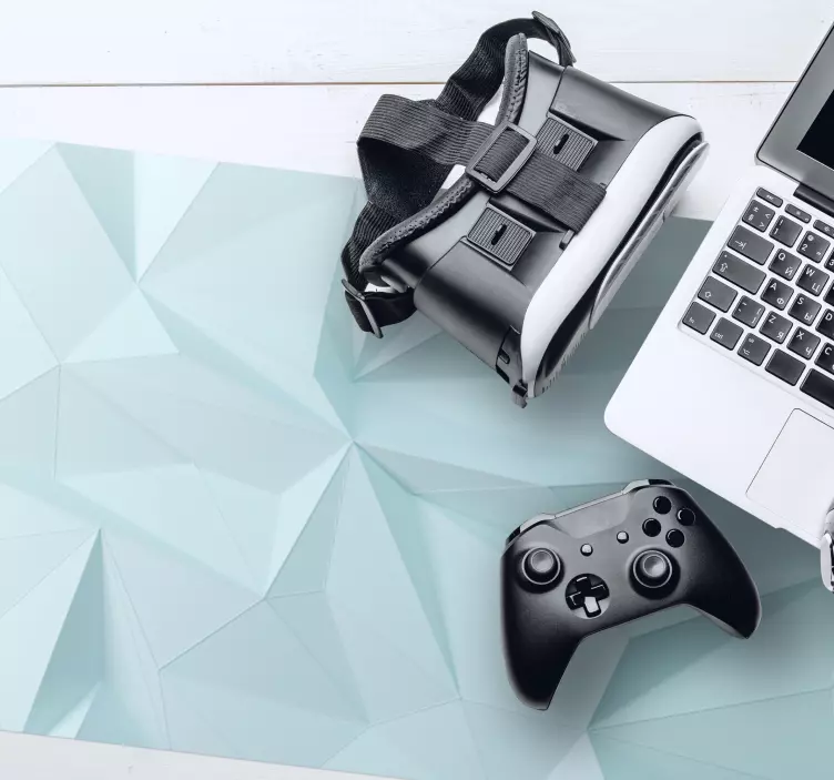 Tappetino mouse con motivi e texture geometrica - TenStickers