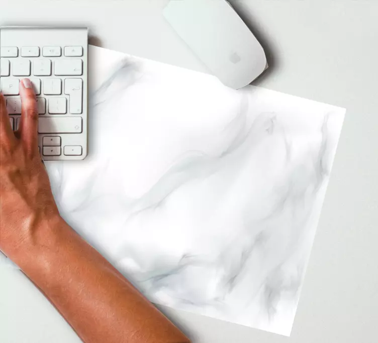 Tappetino mouse con motivi e texture marmo elegante swirl - TenStickers