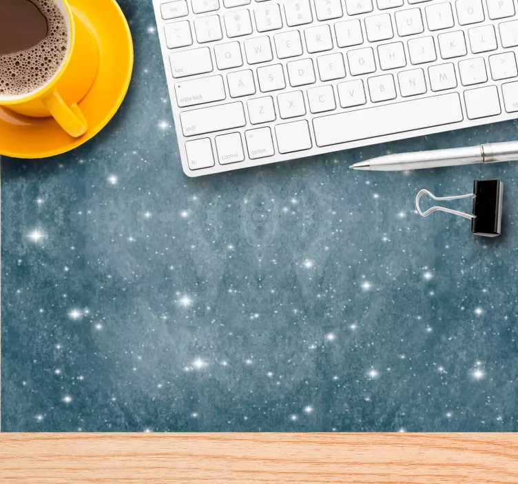 Tappetino mouse con motivi e texture notte stellata - TenStickers