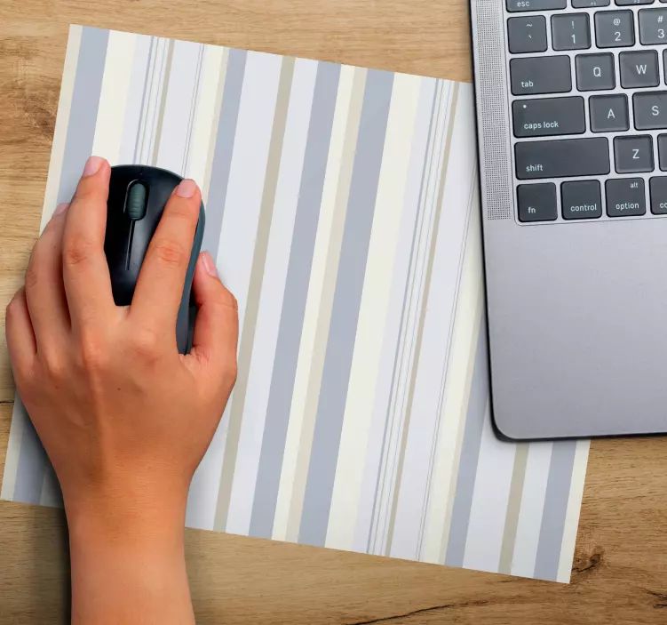 Tappetino mouse con motivi e texture stile righe - TenStickers