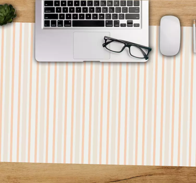 Tappetino mouse con motivi e texture strisce eleganti - TenStickers