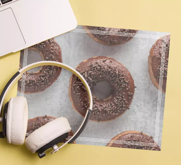 Tappetino mouse originale dolcetti con cioccolato - TenStickers