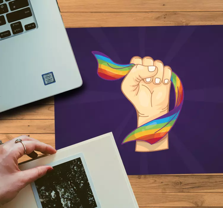 Tappetino mouse originale nastro per presa a pugno - TenStickers